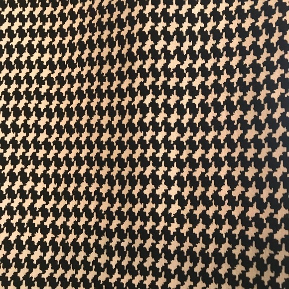 Houndstooth Pencil Skirt Career Office Work‎ Business Professional - Picture 2 of 9